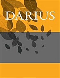 Darius: Personalized Journals - Write in Books - Blank Books You Can Write in (Paperback)