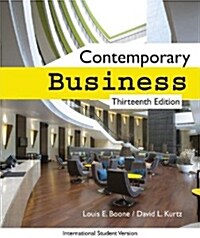 [중고] Contemporary Business (13th Edition, Paperback)