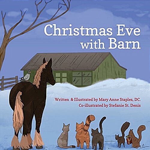 Christmas Eve with Barn (Paperback)