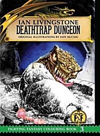 Deathtrap Dungeon Colouring Book (Hardcover)