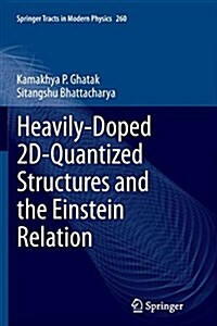 Heavily-Doped 2D-Quantized Structures and the Einstein Relation (Paperback, Softcover Repri)