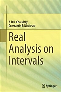 Real Analysis on Intervals (Paperback, Softcover Repri)