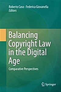 Balancing Copyright Law in the Digital Age: Comparative Perspectives (Paperback, Softcover Repri)