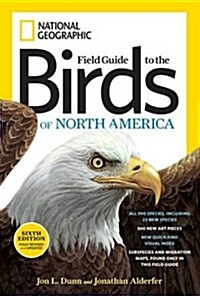 National Geographic Field Guide to the Birds of North America (Paperback, 6)