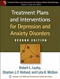 Treatment Plans and Interventions for Depression and Anxiety Disorders [With CDROM] (Paperback, 2)