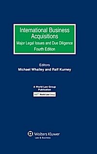 International Business Acquisitions: Major Legal Issues and Due Diligence (Hardcover, 4)
