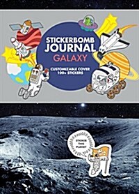 Stickerbomb Journal Galaxy (Paperback)