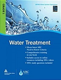 Water Treatment Grade 1 Wso: Awwa Water System Operations Wso (Paperback)