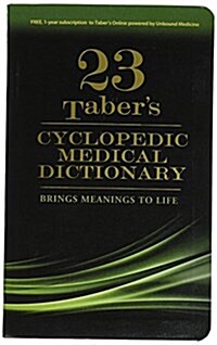 Tabers Cyclopedic Medical Dictionary (Hardcover, 23, Twenty Third)