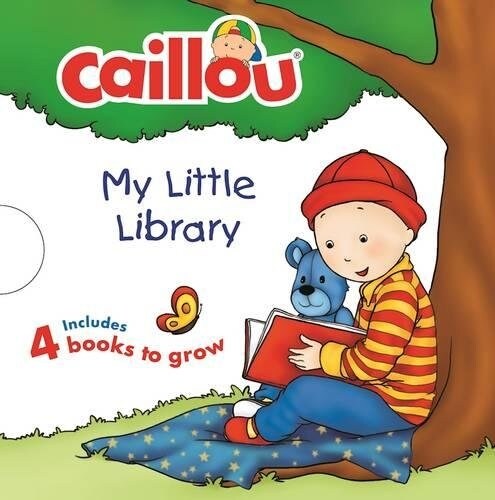Caillou: My Little Library: Includes 4 Board Books (Board Books)