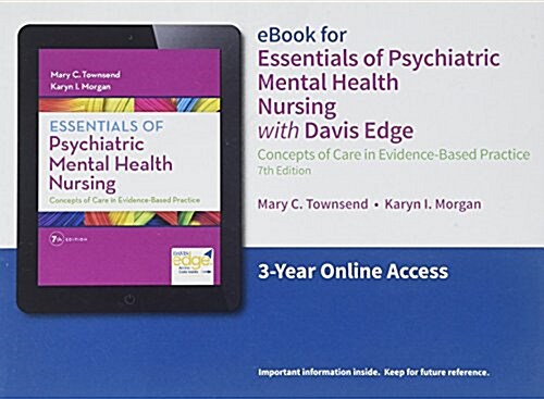 Davis Edge for Essentials of Psychiatric Mental Health Nursing (Other)