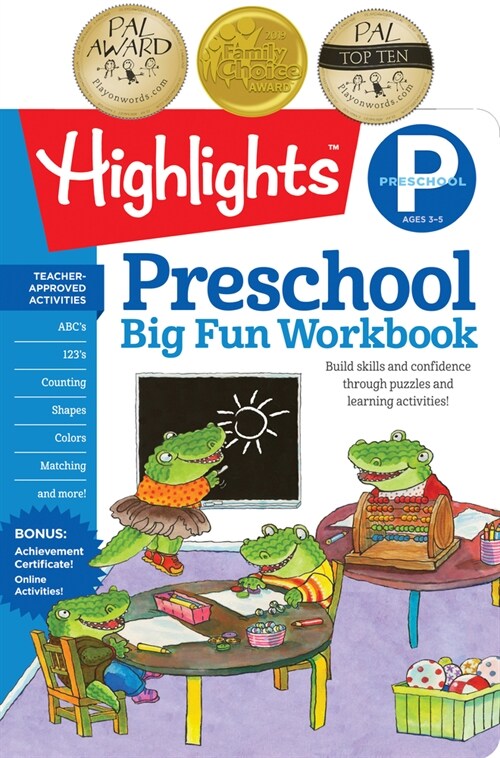 [중고] Preschool Big Fun Workbook (Paperback)