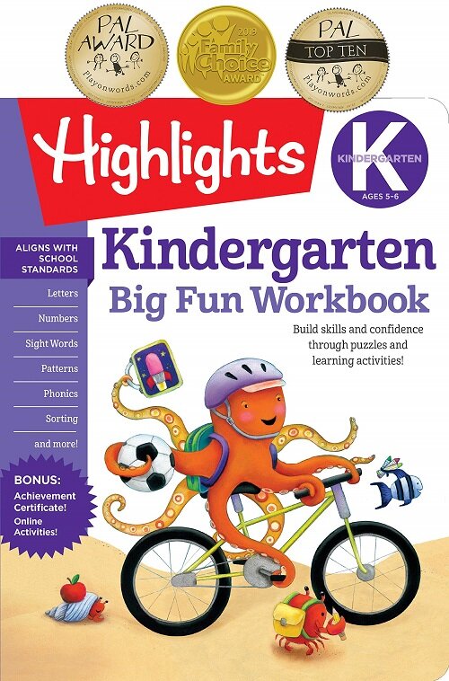 Highlights Kindergarten Big Fun Activity Book (Paperback)