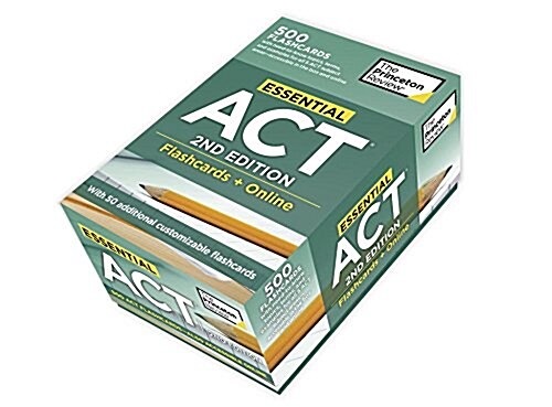 Essential ACT, 2nd Edition: Flashcards + Online: 500 Need-To-Know Topics and Terms to Help Boost Your Act Score (Other)