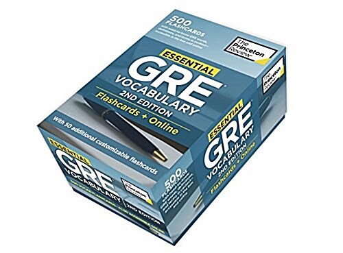 Essential GRE Vocabulary, 2nd Edition: Flashcards + Online: 500 Essential Vocabulary Words to Help Boost Your GRE Score (Other)