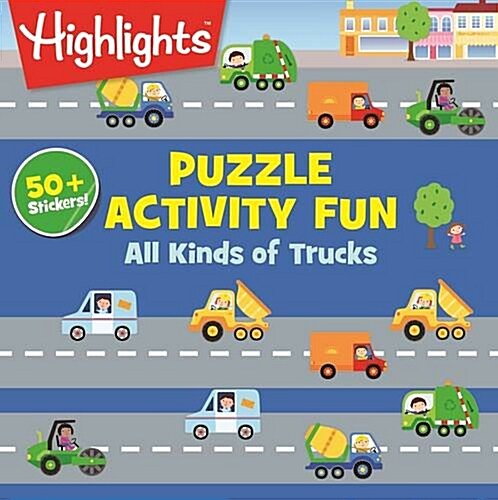 All Kinds of Truck Puzzles (Paperback)