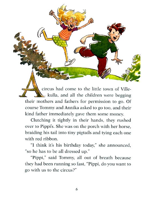 알라딘 [중고] Pippi Goes to the Circus (Paperback)