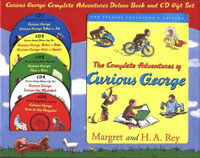 Curious George Complete Adventures Deluxe Gift Set [With 5 CDs] (Hardcover)