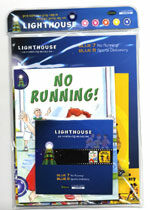 LightHouse Blue 7&8: No Running! / Sports Dictionary  (Book 2권 + CD 1장)