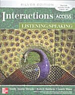 [중고] Interactions Access - Listening/Speaking