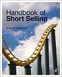 [중고] Handbook of Short Selling (Hardcover)