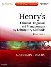 [중고] Henry‘s Clinical Diagnosis and Management by Laboratory Methods (Hardcover, 22)