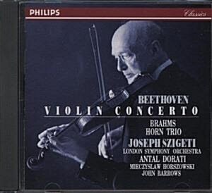 [중고] Beethoven : Violin Concerto 외 - Szigeti (2CD)