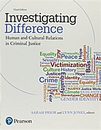 Investigating Difference: Human and Cultural Relations in Criminal Justice (Paperback, 3)