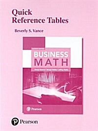 Quick Reference Tables for Business Math (Paperback, 11)