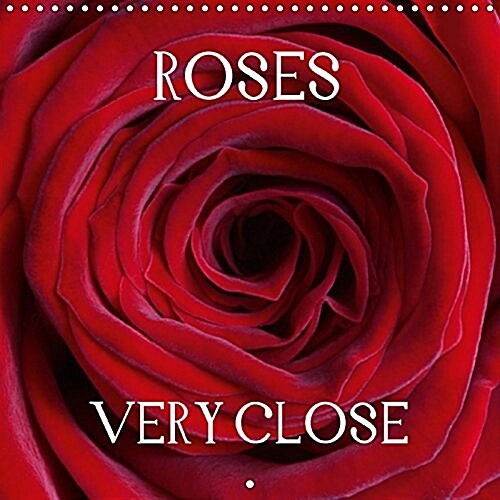 Roses Very Close 2017 : Look into the Hearts of Roses (Calendar, 2 ed)