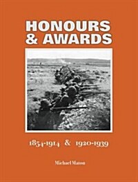 Honours & Awards 1854-1914 & 1920-1939 (Hardcover)