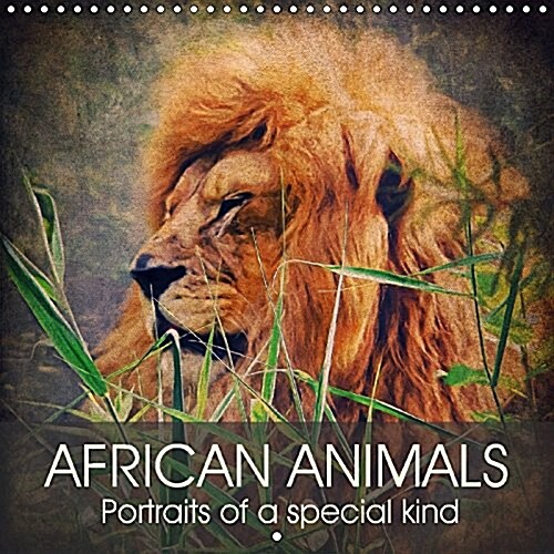 African Animals - Portraits of a Special Kind 2017 : Wonderful Artistic Photographs from the World of African Animals Will be a Close Companion Throug (Calendar, 3 ed)