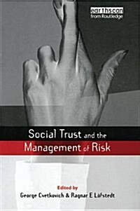 Social Trust and the Management of Risk (Hardcover)