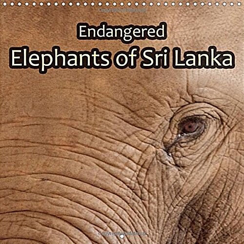 Endangered - Elephants of Sri Lanka 2017 : Less Than 5000 Elephants are Left in the Wilderness and the Population Shrinks Every Year (Calendar, 3 Rev ed)