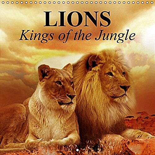 Lions Kings of the Jungle 2017 : The Iconic Predators from Africa (Calendar, 2 Rev ed)