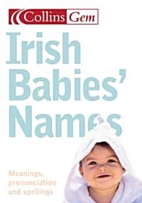 Irish Baby Names (Paperback)