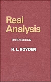 Real Analysis (3rd, Paperback)