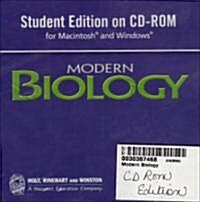 Modern Biology: Student Edition CD-ROM for Macintosh and Windows 2006 (Hardcover)