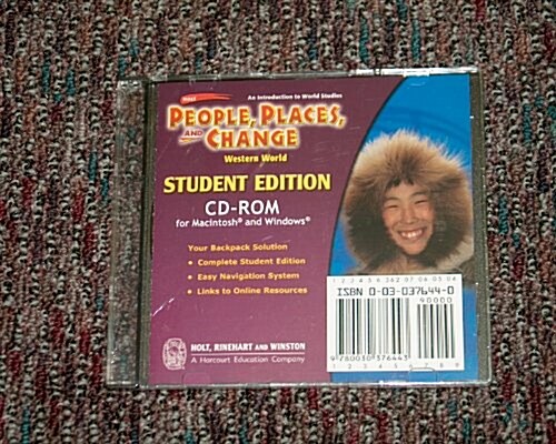 Holt People, Places, and Change: An Introduction to World Studies: Student Edition CD-ROM Grades 6-8 Western World 2005 (Hardcover)