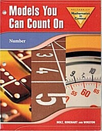 Holt Math in Context: Models You Can Count on Grade 6 (Paperback, Student)