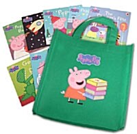 Peppa Pig : 10 Books collection in Green Bag (10 paperbacks)
