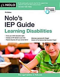 Nolos IEP Guide: Learning Disabilities (Paperback)