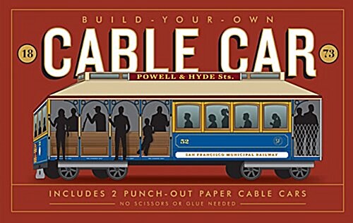 Build-Your-Own Cable Car: Includes 2 Punch-Out Paper Cable Cars (Other)