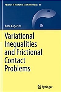 Variational Inequalities and Frictional Contact Problems (Paperback, Softcover Repri)