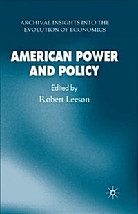 American Power and Policy (Paperback)