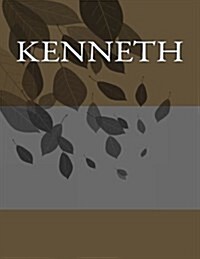 Kenneth: Personalized Journals - Write in Books - Blank Books You Can Write in (Paperback)