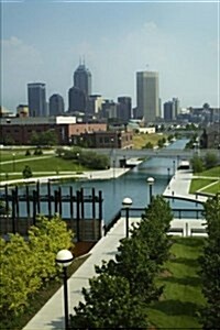 Indianapolis Indiana Skyline Journal: 150 Page Lined Notebook/Diary (Paperback)