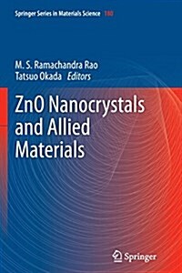 Zno Nanocrystals and Allied Materials (Paperback, Softcover Repri)