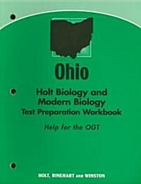 Ohio Holt Biology and Modern Biology Test Preparation Workbook: Help for the OGT (Paperback, Workbook)