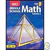 Holt Mathematics Indiana: Student Edition Course 2 2004 (Hardcover, Student)